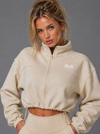 EVE AirLayer Cropped Jacket — Lightweight Control - EVEPEACH
