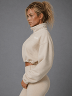 EVE AirLayer Cropped Jacket — Lightweight Control - EVEPEACH