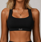 EVE CoreHold Sculpt Bra – High Support Square Neck - EVEPEACH