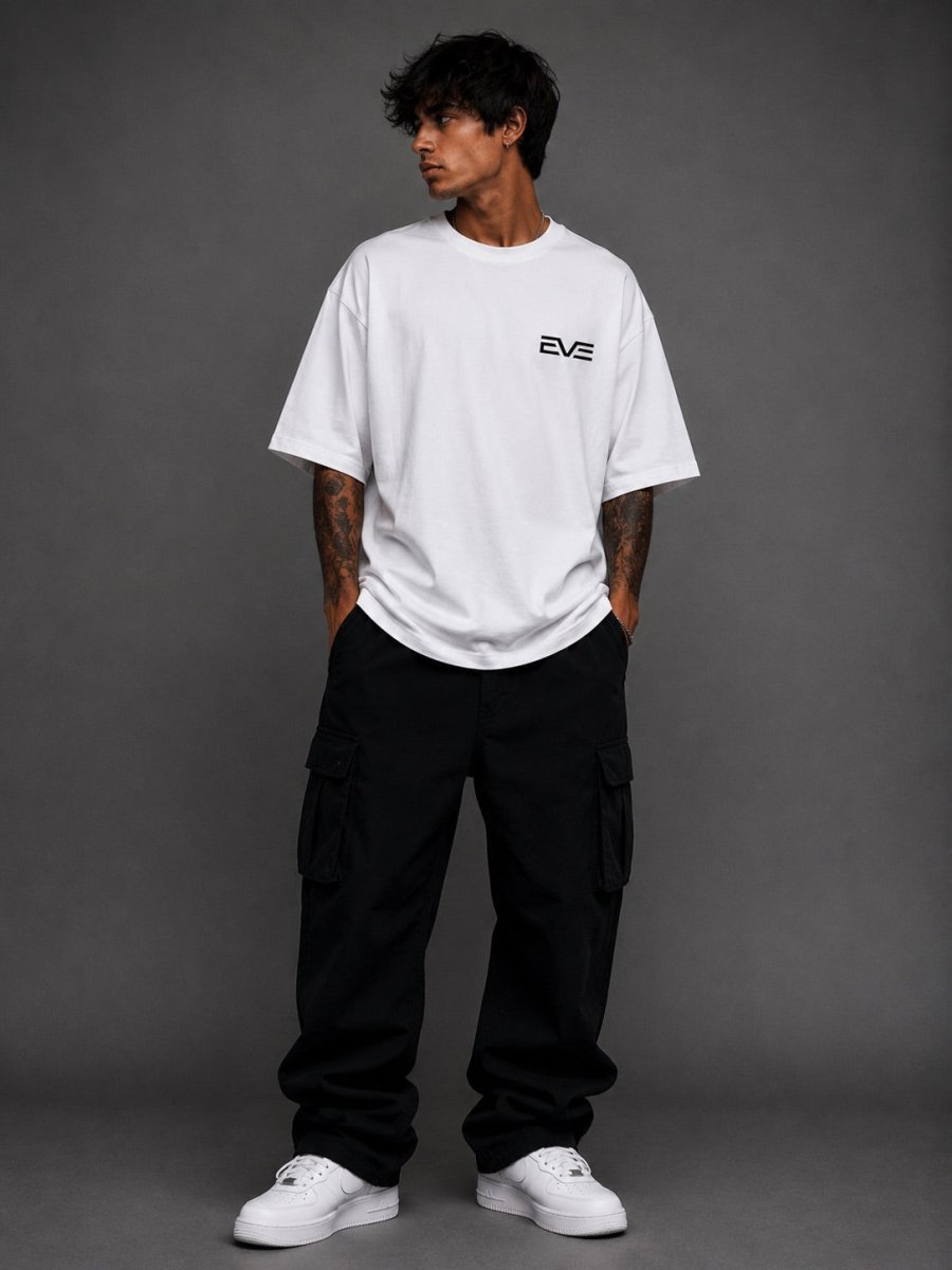 EVE Men Need Money For Porsche Oversized Tee - EVEPEACH