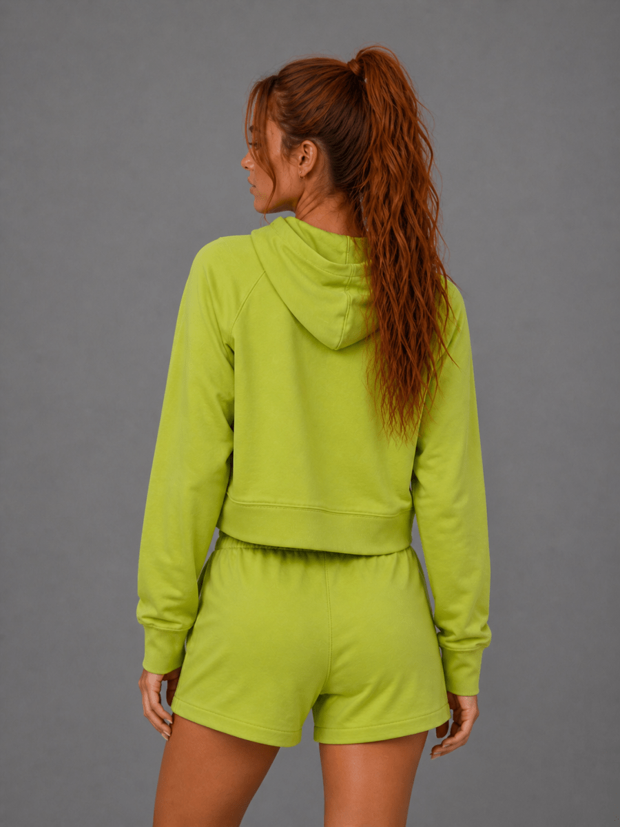 EVE SoftFlow Hoodie&Shorts Set — Relaxed Performance - EVEPEACH